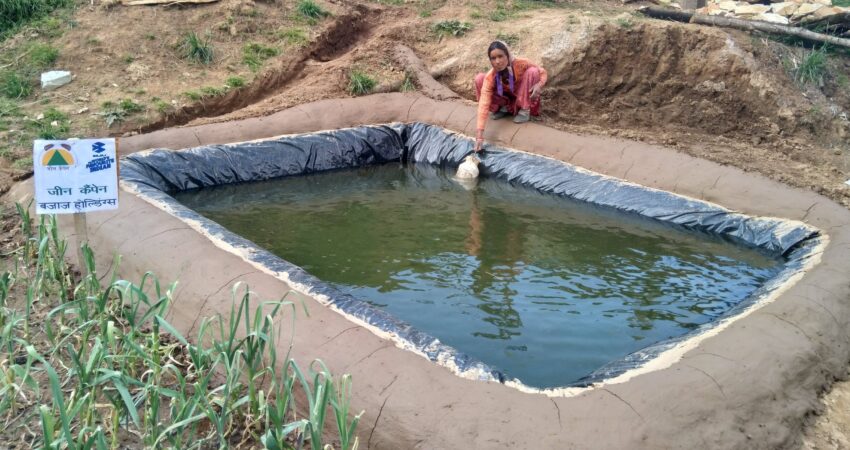 Jal Kunds established and Rainwater Conserved in it